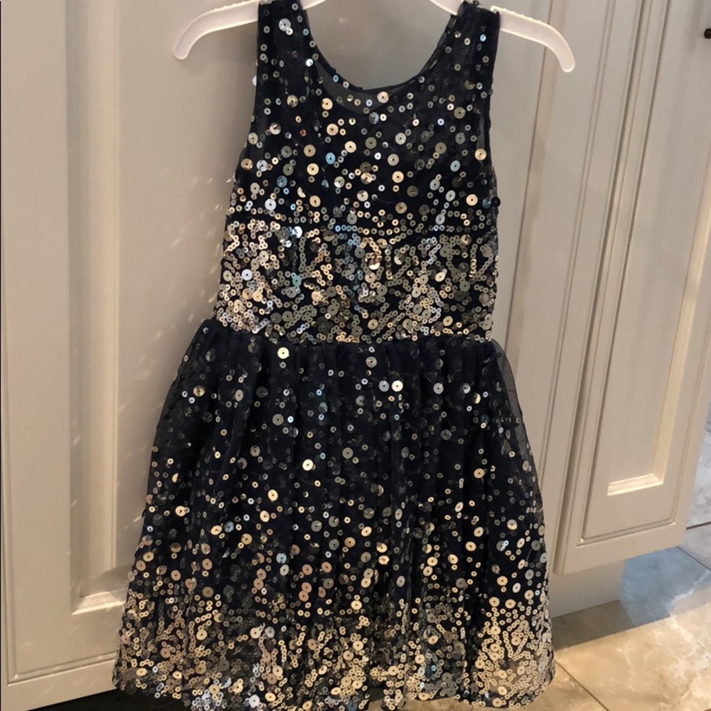 EUC Chasing ✨ fireflies navy party dress 👗